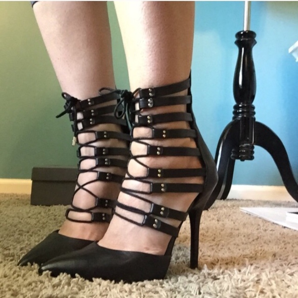 Keyshia Cole Steve Madden Diva Sandal-Lace up pump